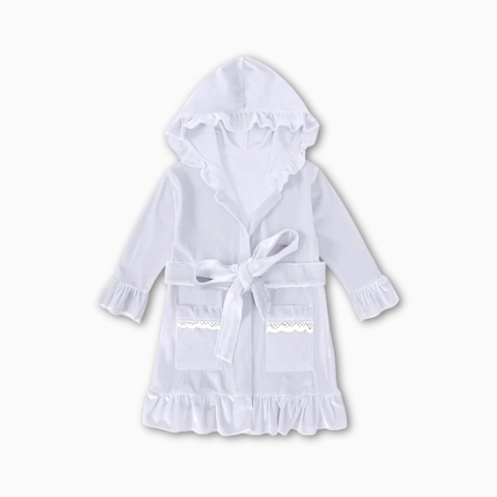 Le Prestige du Peignoir Peignoir Fille Chaud à Capuche