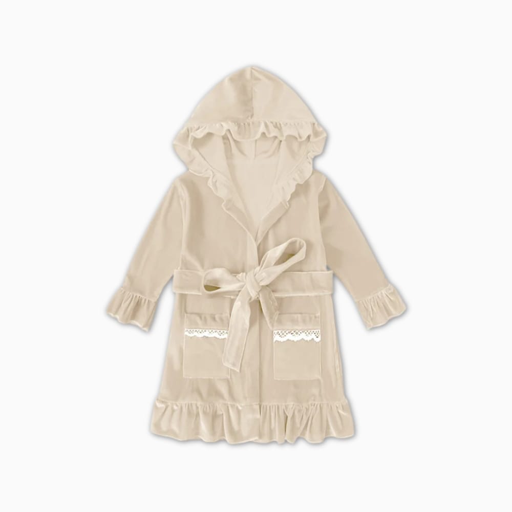 Le Prestige du Peignoir Peignoir Fille Chaud à Capuche