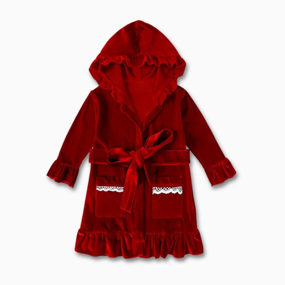 Le Prestige du Peignoir Peignoir Fille Chaud à Capuche