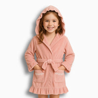 Le Prestige du Peignoir Peignoir Fille Chaud à Capuche