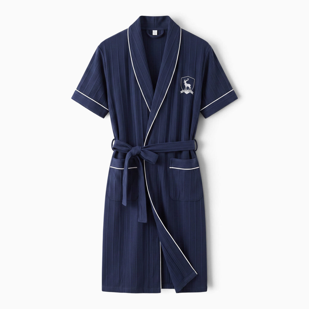 Le Prestige du Peignoir Peignoir Homme Court Uni