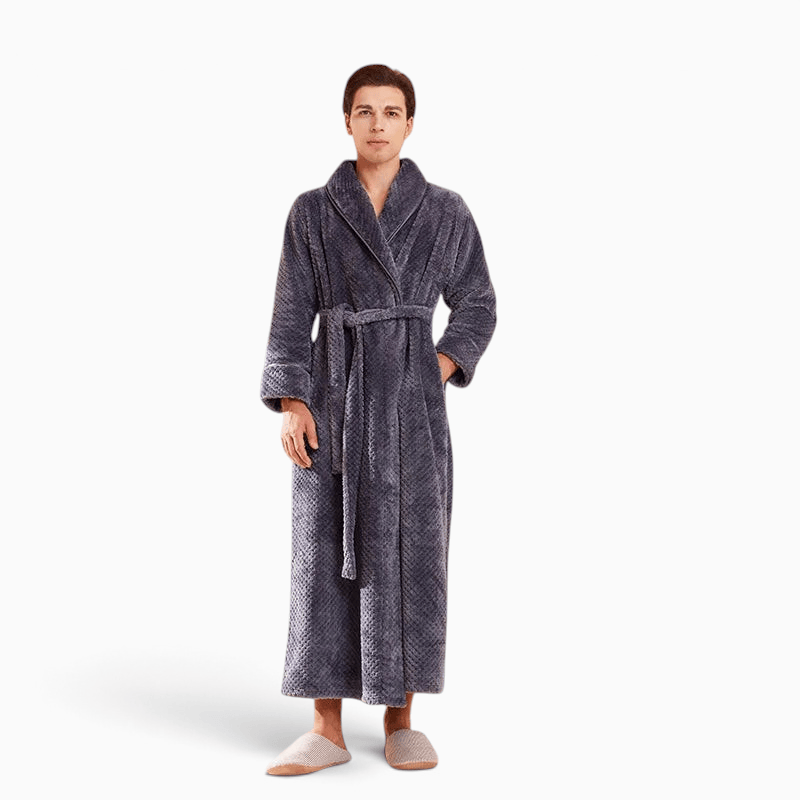 Le Prestige du Peignoir Peignoir Homme Long Uni