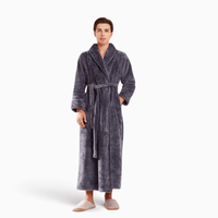 Le Prestige du Peignoir Peignoir Homme Long Uni