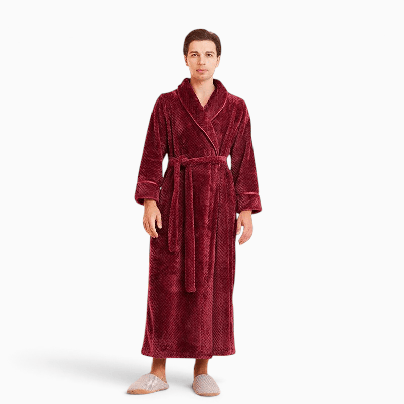 Le Prestige du Peignoir Peignoir Homme Long Uni