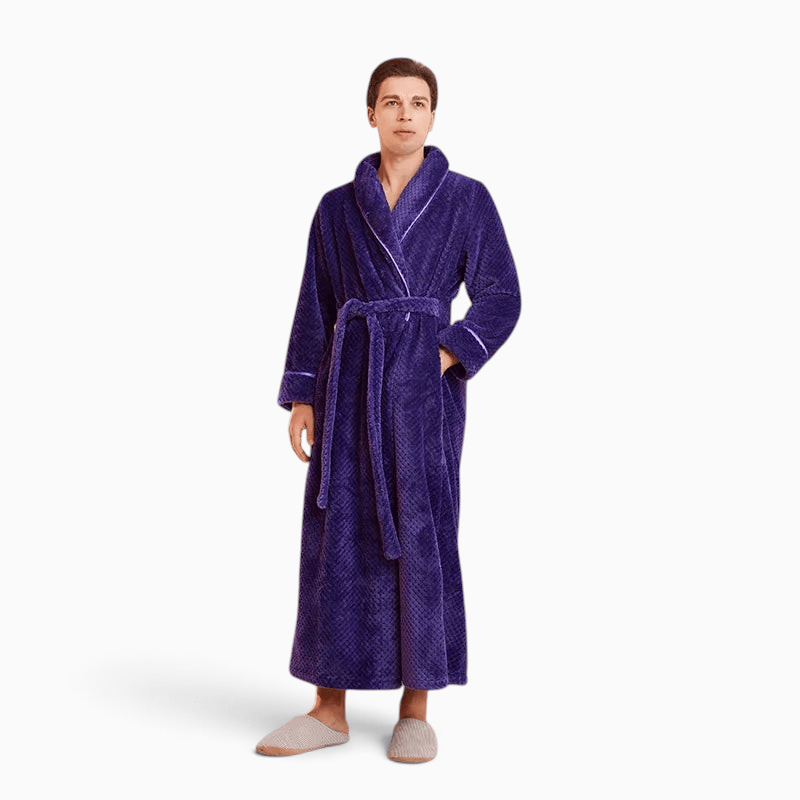 Le Prestige du Peignoir Peignoir Homme Long Uni