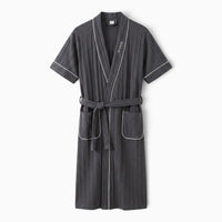 Le Prestige du Peignoir Peignoir Homme Manches Courtes Uni