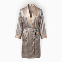 Le Prestige du Peignoir Peignoir Homme Satin Or
