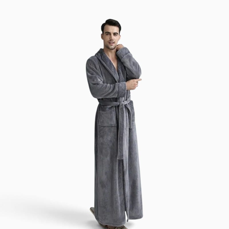 Le Prestige du Peignoir Peignoir Homme Velours Long