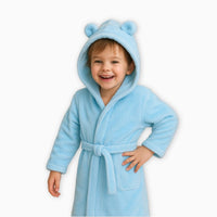 Le Prestige du Peignoir Peignoir Polaire Enfant à Capuche Oreilles