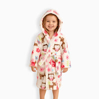 Le Prestige du Peignoir Peignoir Polaire Enfant Animaux