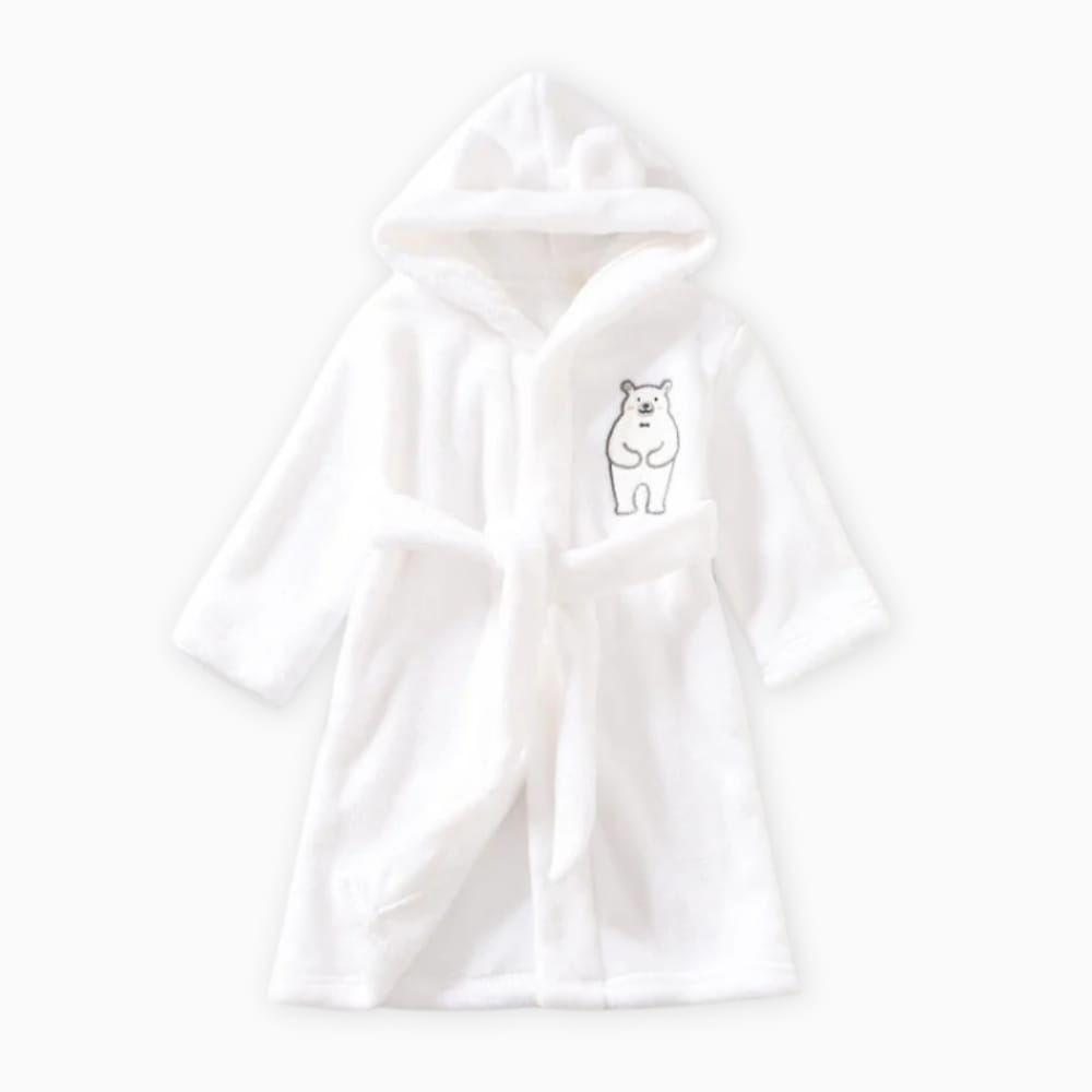 Le Prestige du Peignoir Peignoir Polaire Enfant Ours Polaire