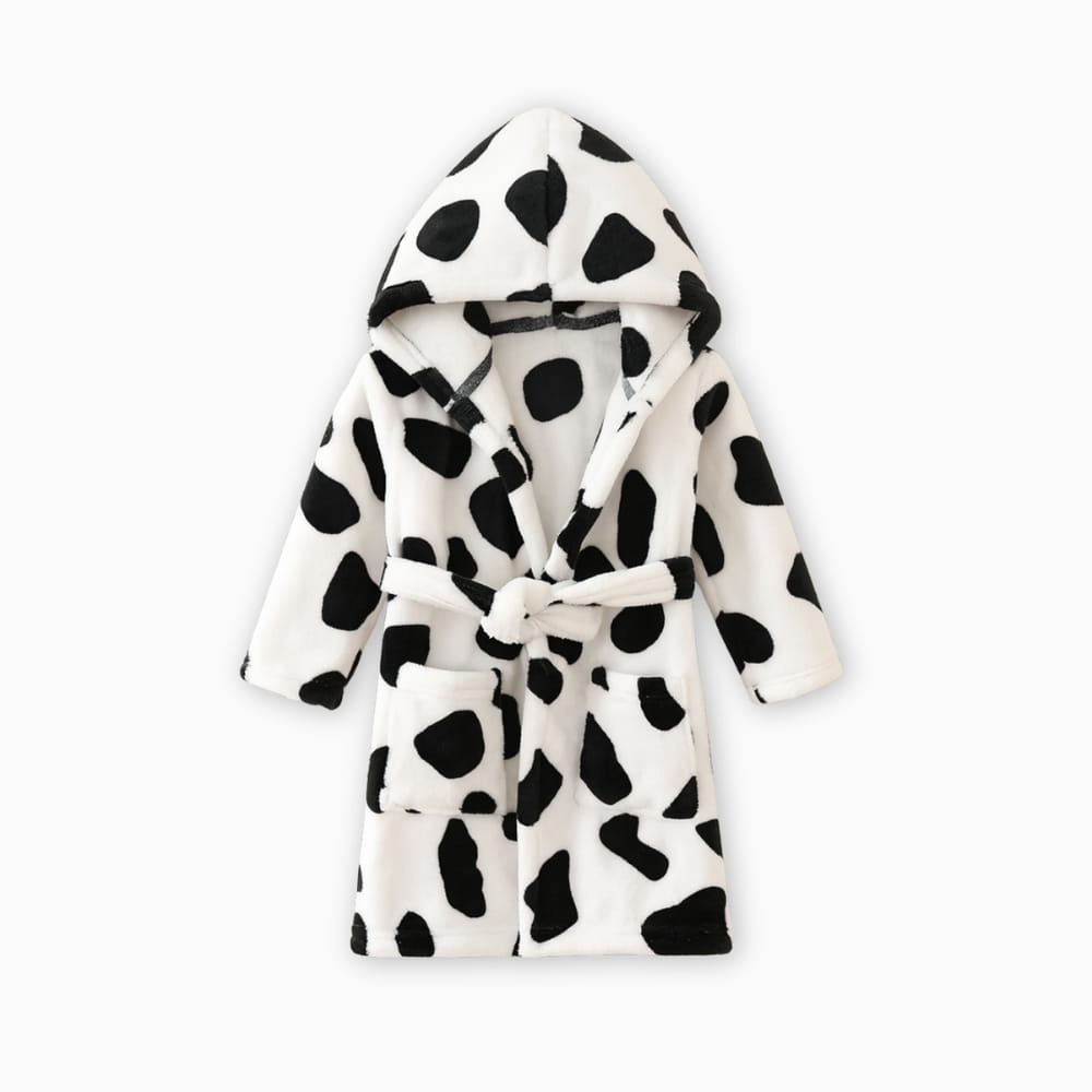 Le Prestige du Peignoir Peignoir Polaire Enfant Vache