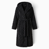 Le Prestige du Peignoir Peignoir Polaire Épais Femme Doux