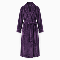 Le Prestige du Peignoir Peignoir Polaire Femme à Poches