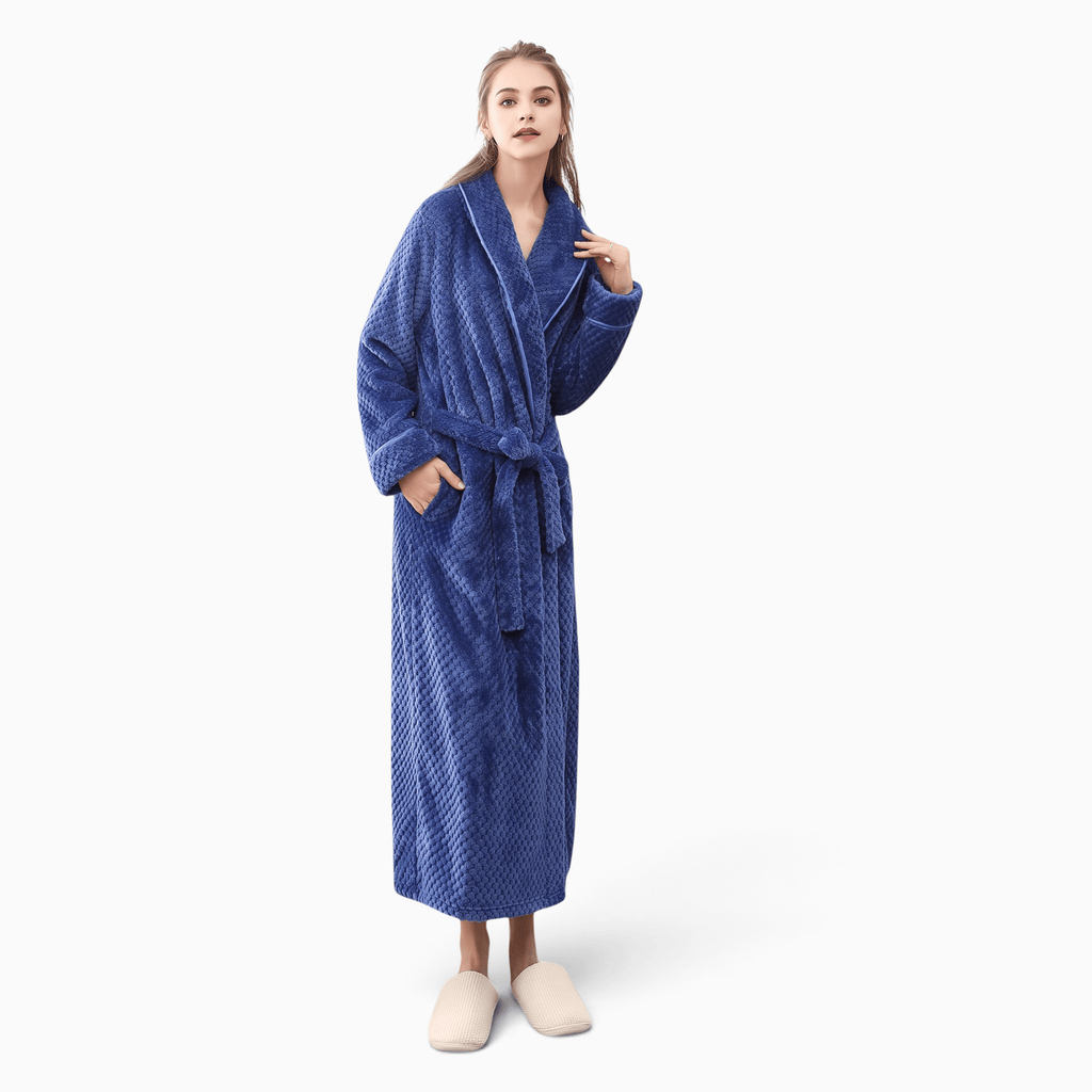 Le Prestige du Peignoir Peignoir Polaire Femme à Poches