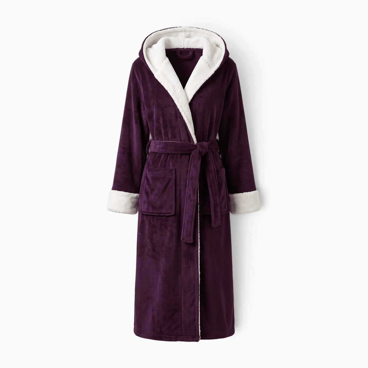 Le Prestige du Peignoir Peignoir Polaire Femme Chaud avec Capuche