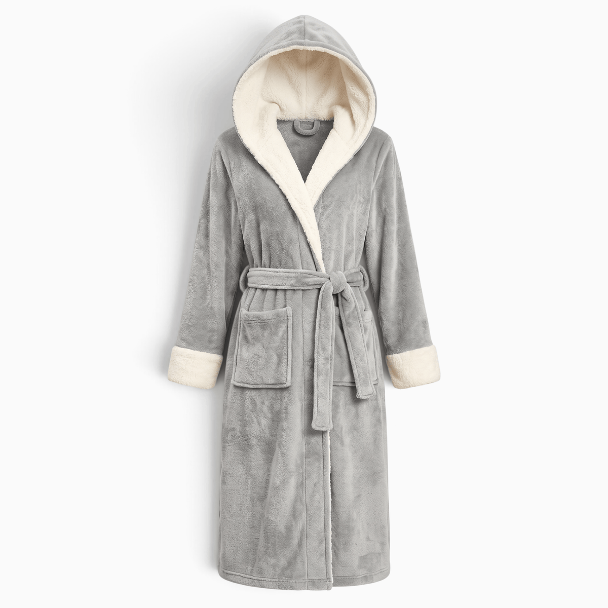 Le Prestige du Peignoir Peignoir Polaire Femme Chaud avec Capuche