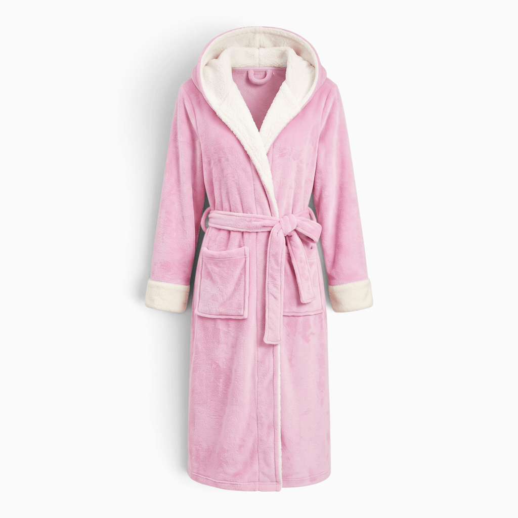 Le Prestige du Peignoir Peignoir Polaire Femme Chaud avec Capuche