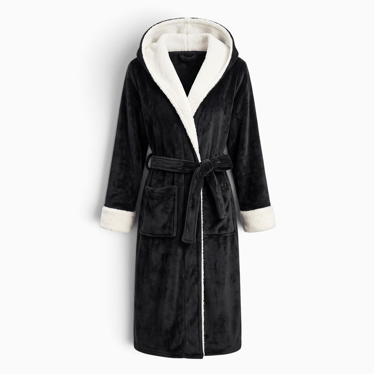 Le Prestige du Peignoir Peignoir Polaire Femme Chaud avec Capuche