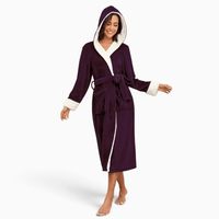 Le Prestige du Peignoir Peignoir Polaire Femme Chaud avec Capuche