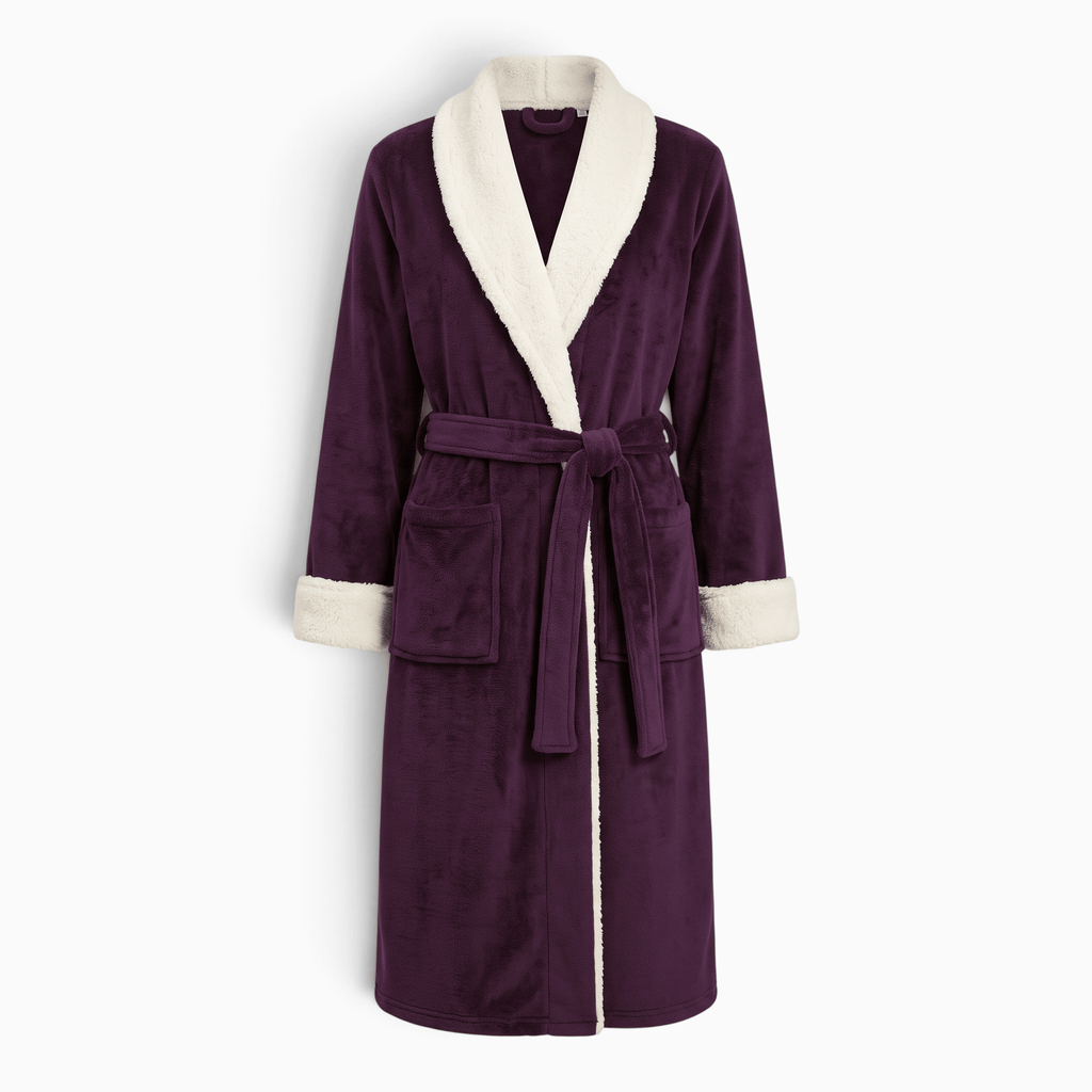 Le Prestige du Peignoir Peignoir Polaire Femme Chaud avec Poches
