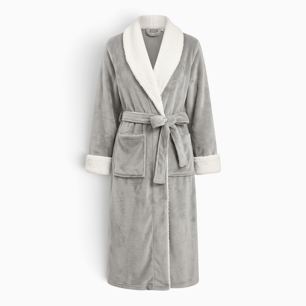 Le Prestige du Peignoir Peignoir Polaire Femme Chaud avec Poches