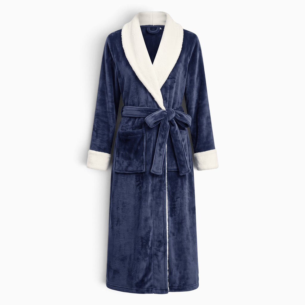 Le Prestige du Peignoir Peignoir Polaire Femme Chaud avec Poches