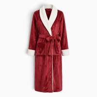Le Prestige du Peignoir Peignoir Polaire Femme Chaud avec Poches