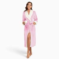 Le Prestige du Peignoir Peignoir Polaire Femme Chaud avec Poches