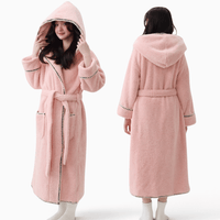 Le Prestige du Peignoir Peignoir Polaire Femme Chaud Doux