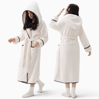 Le Prestige du Peignoir Peignoir Polaire Femme Chaud Doux