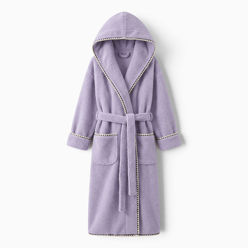 Le Prestige du Peignoir Peignoir Polaire Femme Chaud Doux