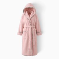 Le Prestige du Peignoir Peignoir Polaire Femme Chaud Doux