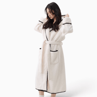 Le Prestige du Peignoir Peignoir Polaire Femme Chaud Doux
