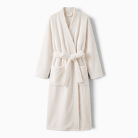 Le Prestige du Peignoir Peignoir Polaire Femme Chaud Épais
