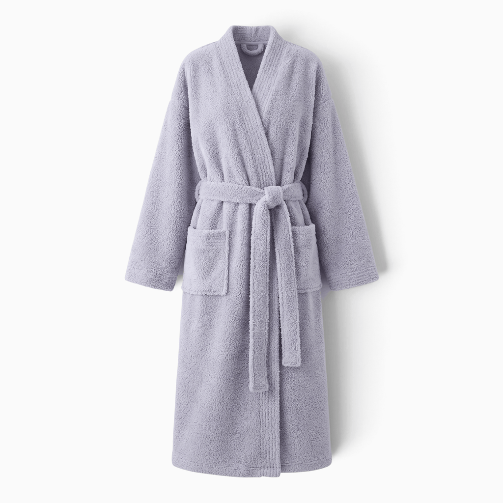 Le Prestige du Peignoir Peignoir Polaire Femme Chaud Épais