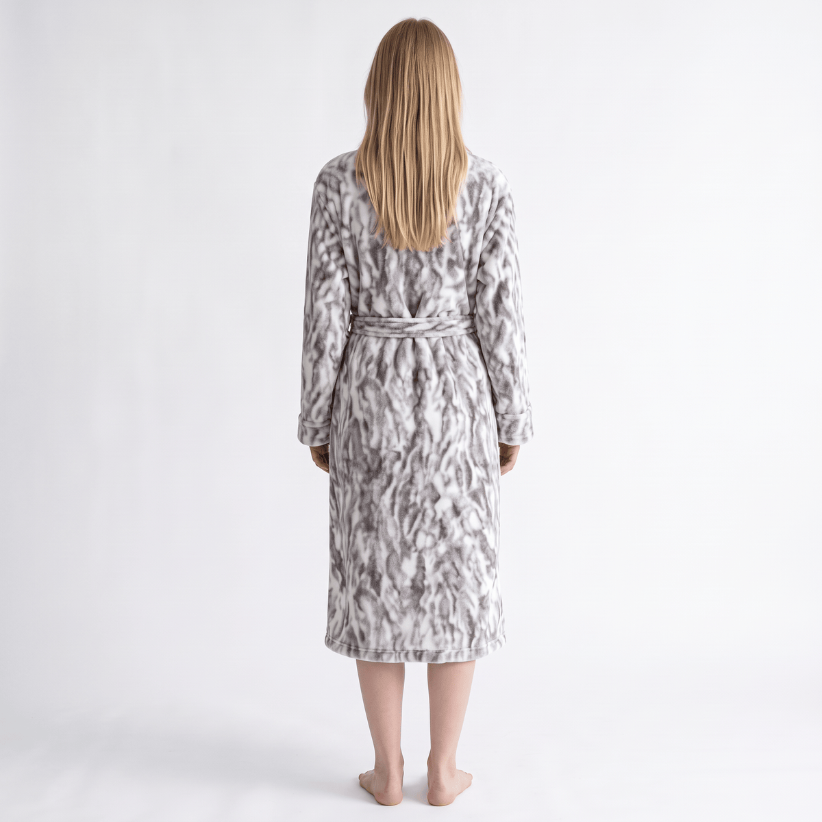 Le Prestige du Peignoir Peignoir Polaire Femme Cocooning Hiver