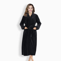 Le Prestige du Peignoir Peignoir Polaire Femme Cocooning Long