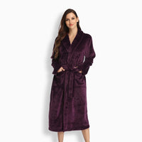 Le Prestige du Peignoir Peignoir Polaire Femme Cocooning Long