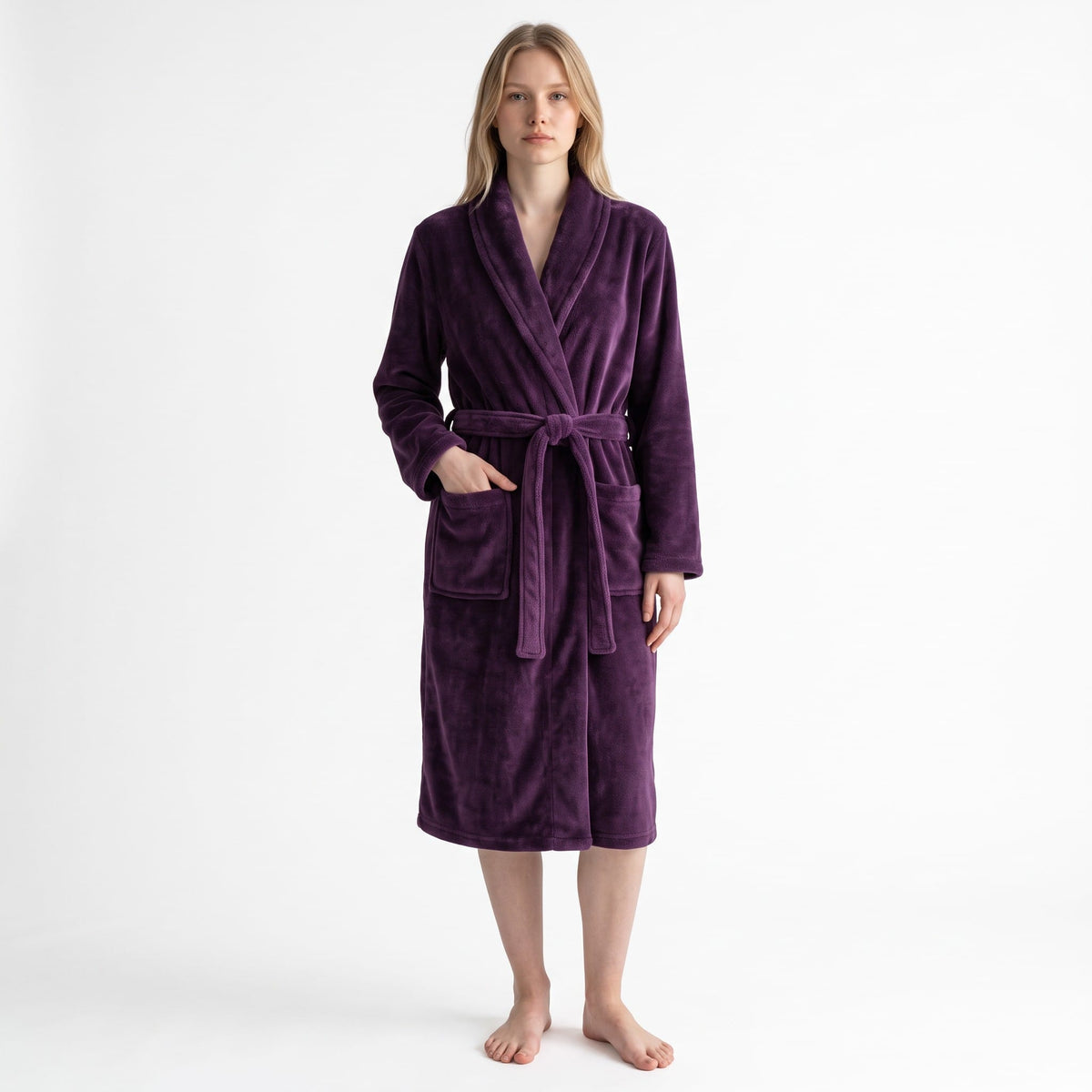 Le Prestige du Peignoir Peignoir Polaire Femme Confortable