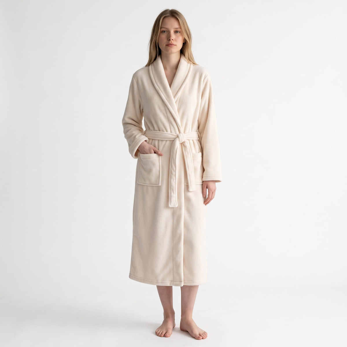 Le Prestige du Peignoir Peignoir Polaire Femme Confortable