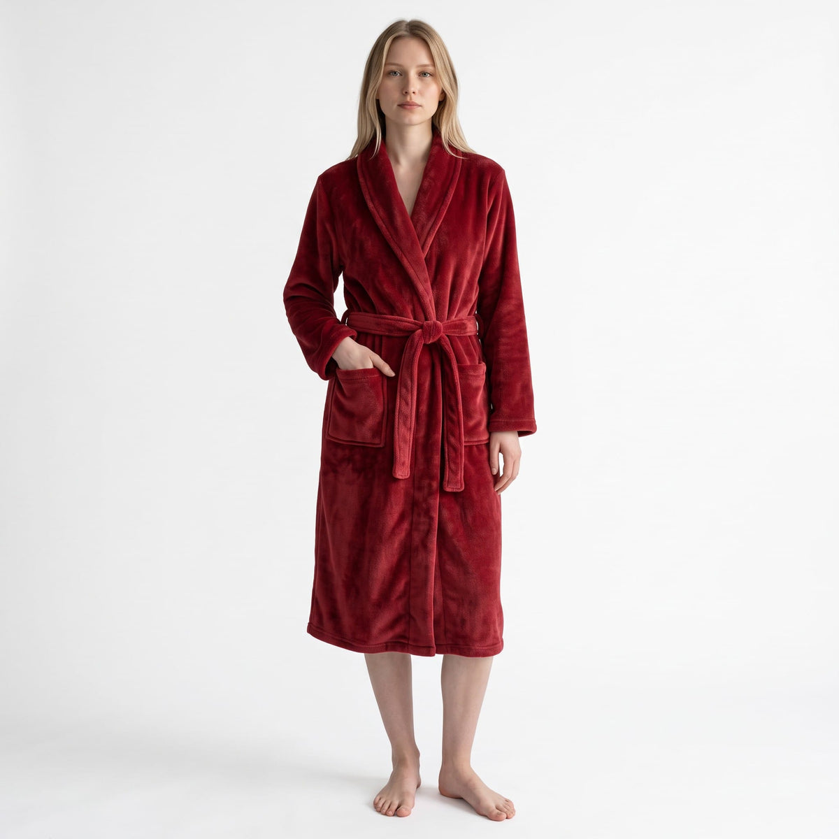 Le Prestige du Peignoir Peignoir Polaire Femme Confortable