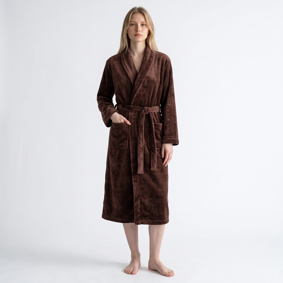 Le Prestige du Peignoir Peignoir Polaire Femme Confortable