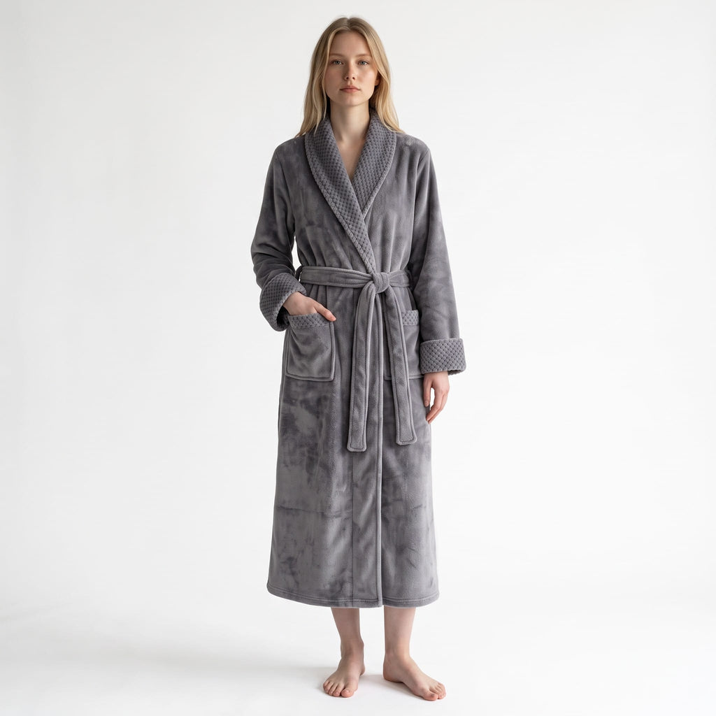 Le Prestige du Peignoir Peignoir Polaire Femme Doux