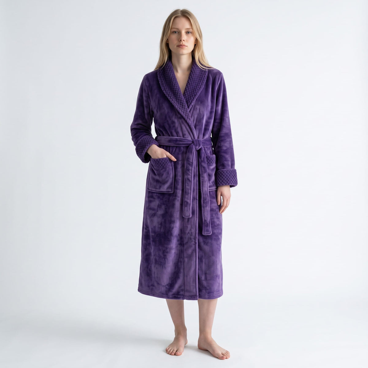 Le Prestige du Peignoir Peignoir Polaire Femme Doux