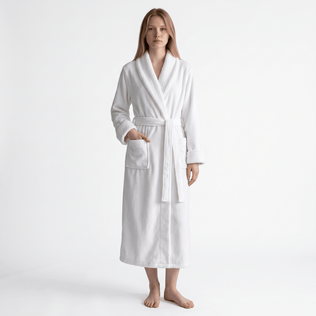 Le Prestige du Peignoir Peignoir Polaire Femme Doux