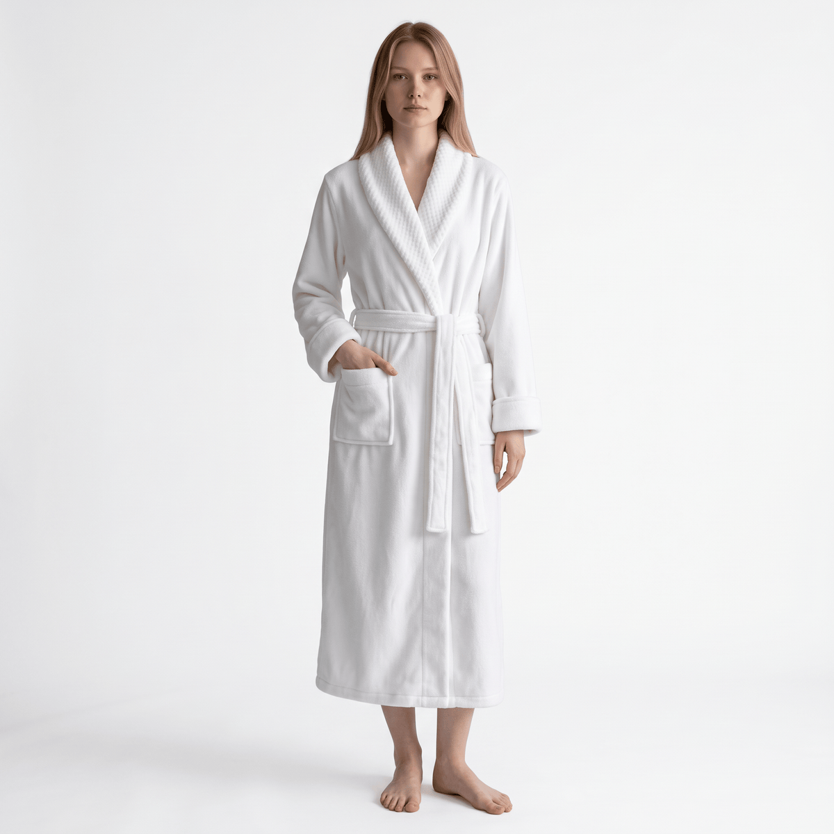 Le Prestige du Peignoir Peignoir Polaire Femme Doux