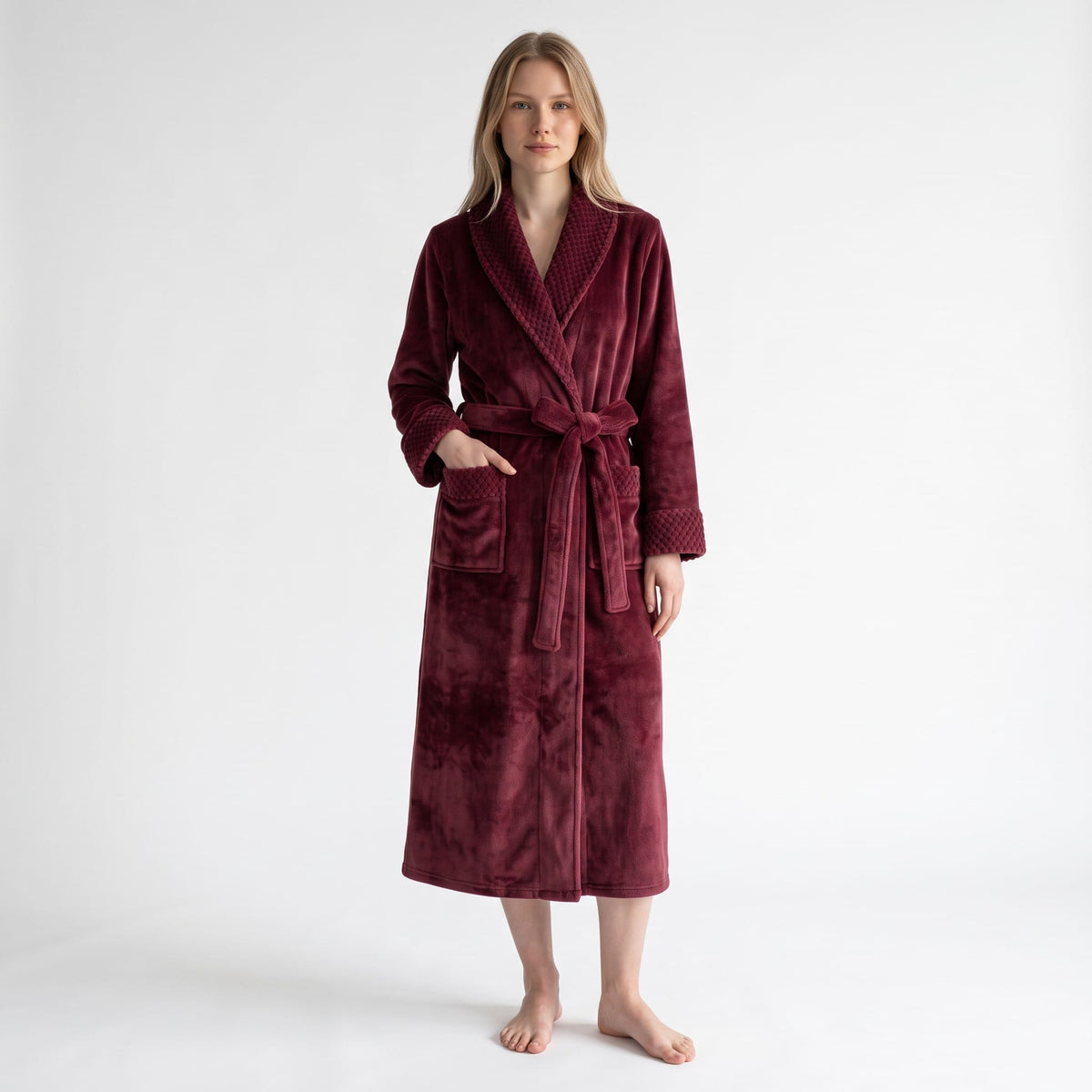 Le Prestige du Peignoir Peignoir Polaire Femme Doux