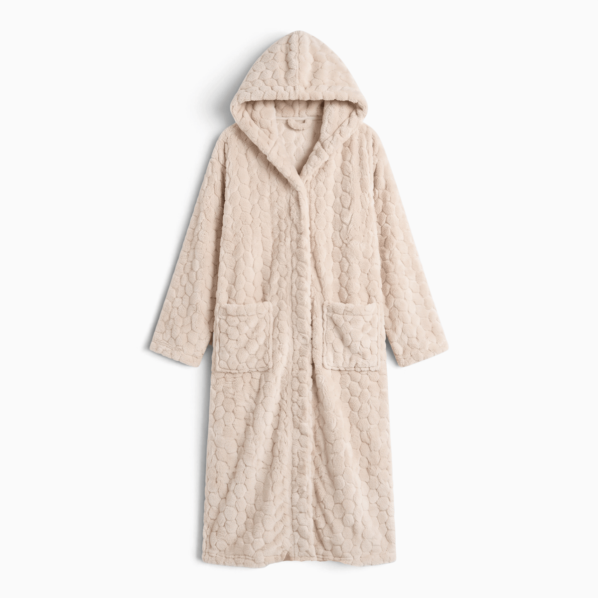 Le Prestige du Peignoir Peignoir Polaire Femme Doux Uni