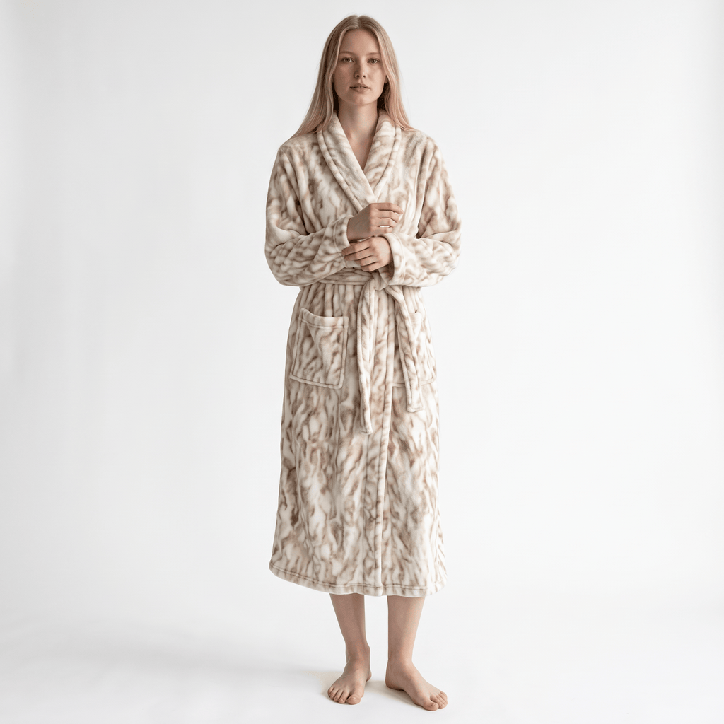 Le Prestige du Peignoir Peignoir Polaire Femme Léger et Chaud